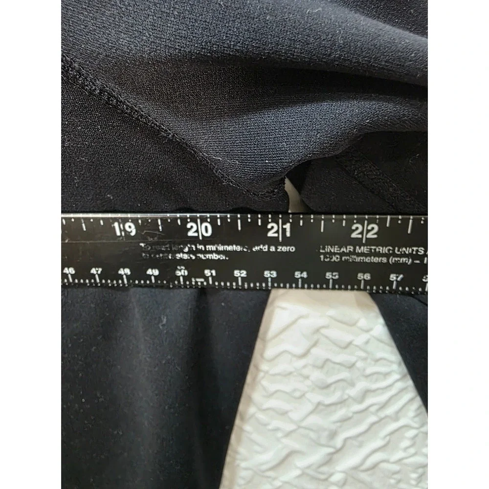 Nike Therma Fit Hoodie Women L Black Pink BigSwoosh Excellent Thumbhole Pullover